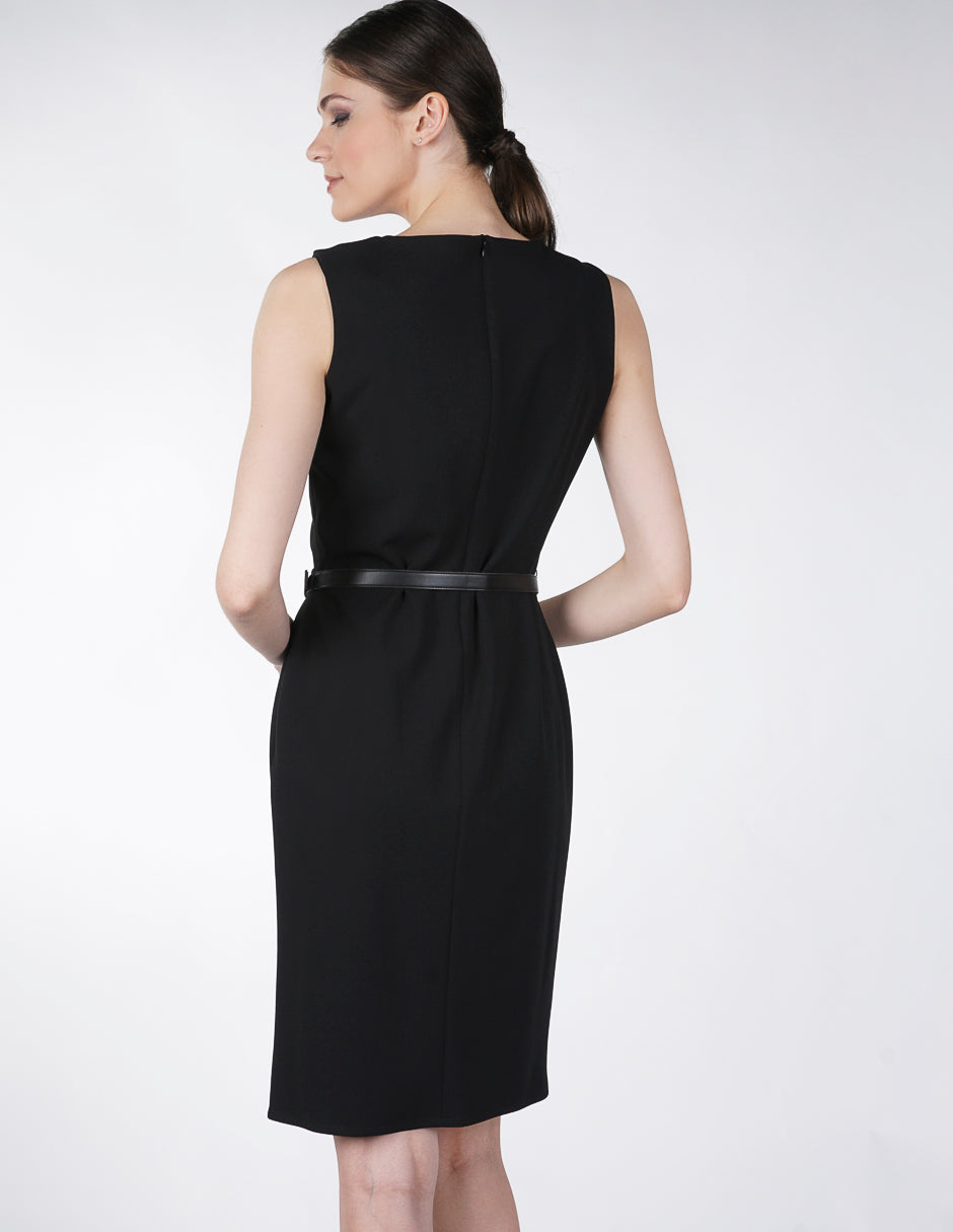 Vestido para Dama Amori Negro sin mangas