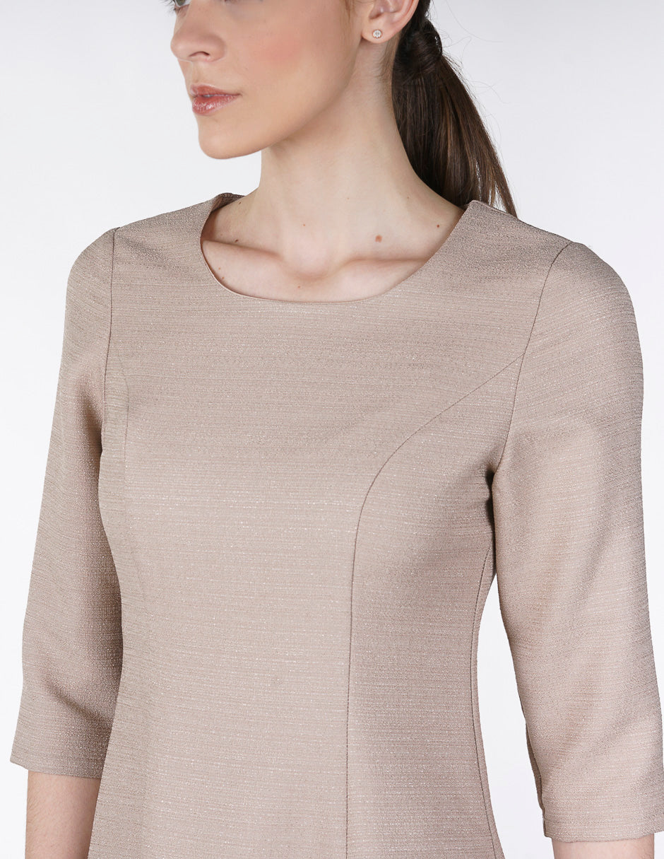 Vestido para Dama Petite  Amori Oro