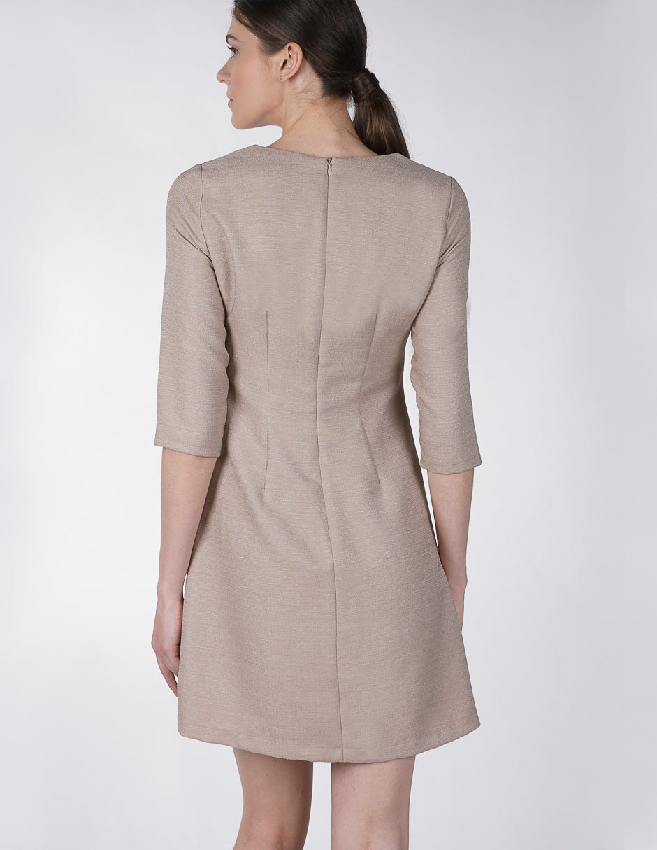 Vestido para Dama Petite  Amori Oro