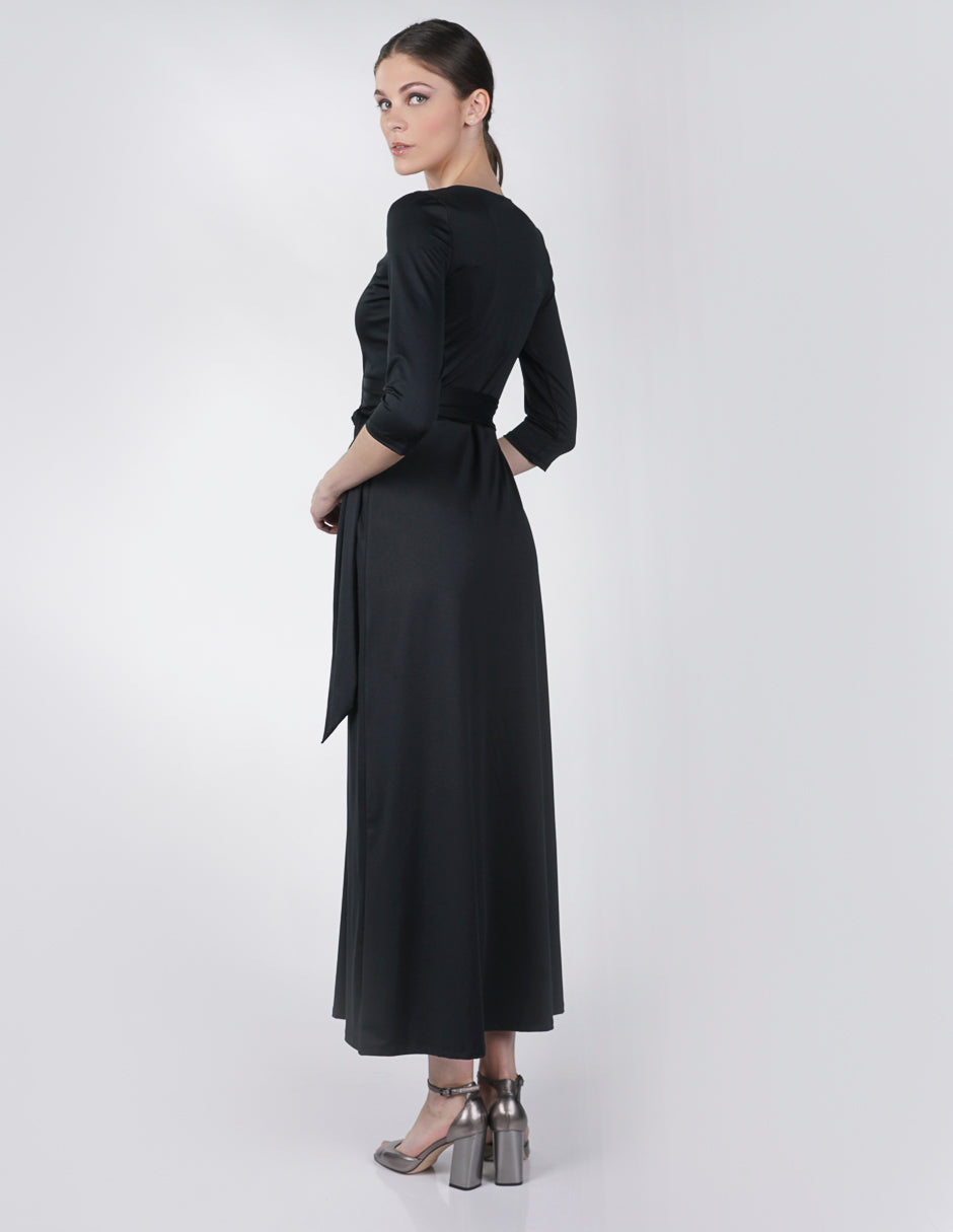 Vestido largo para Dama Petite  Negro