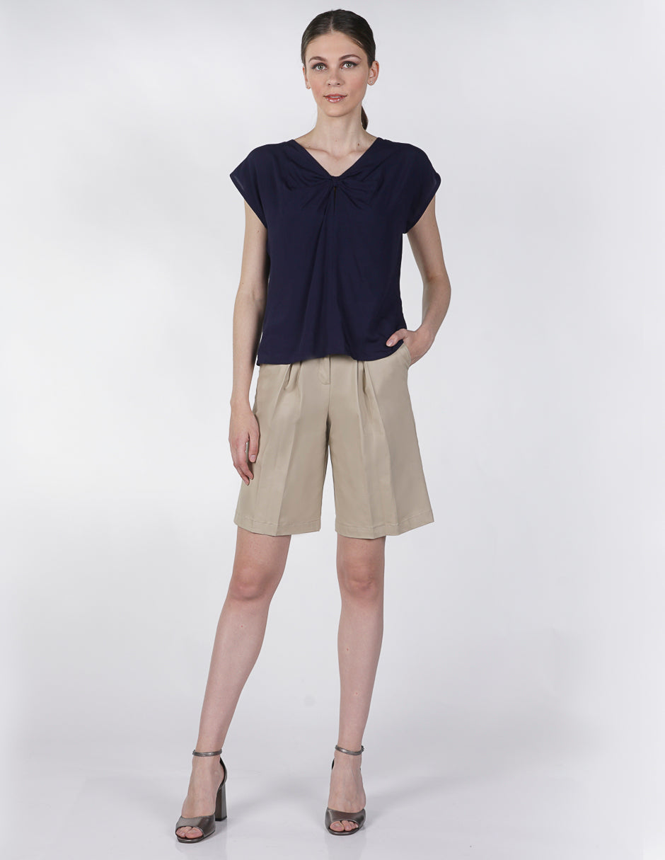 Blusa para Dama Amori Azul Marino