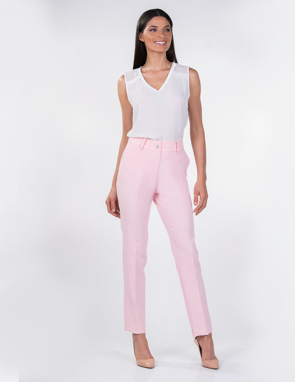 Pantalón para Dama Petite  Amori Rosa